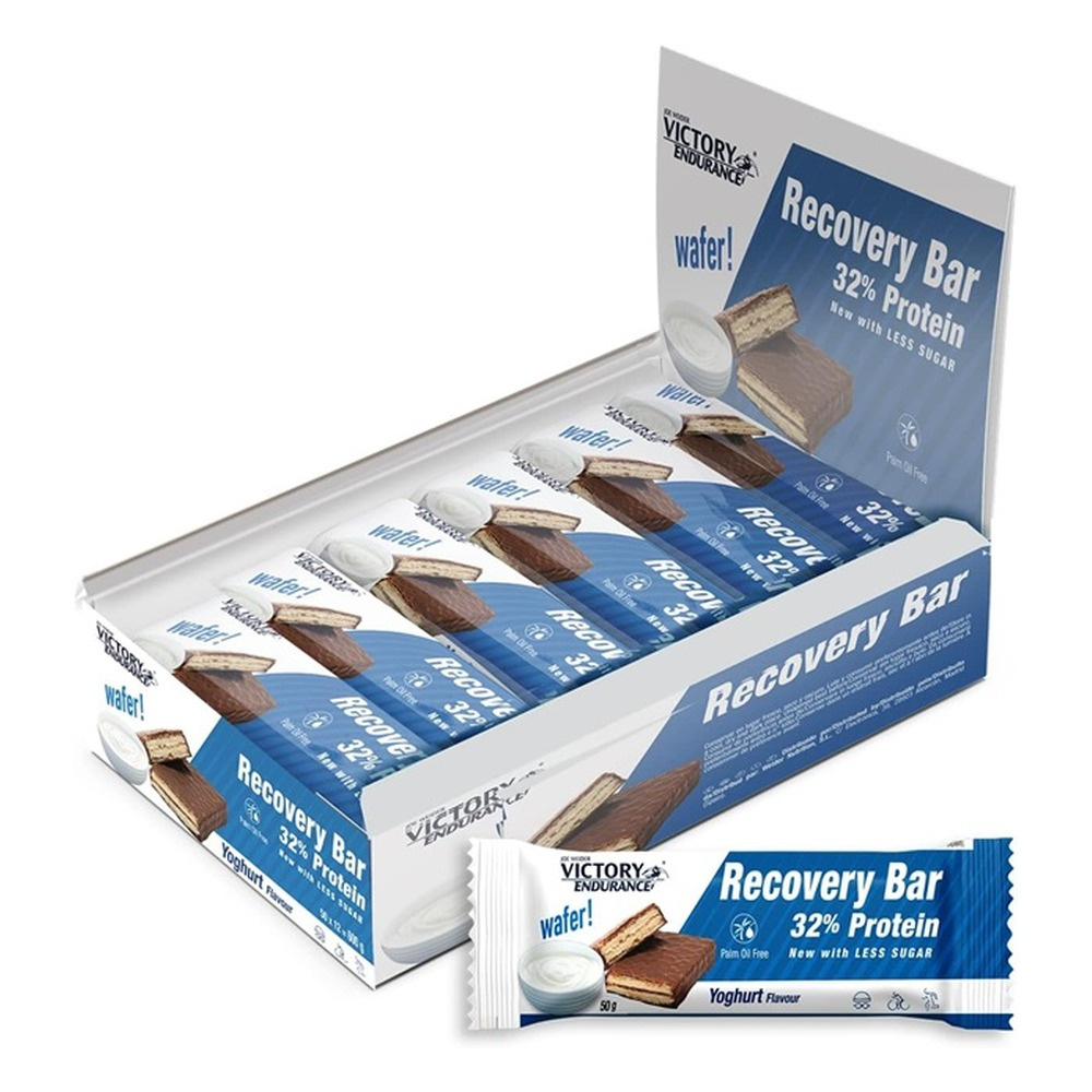 Weider Joe Weider Victory Endurance Recovery Bar, Yoghurt - 12 x 50g