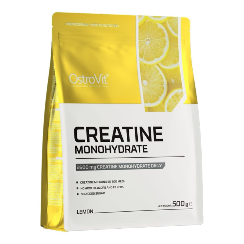 OstroVit Creatine Monohydrate, Lemon - 500g