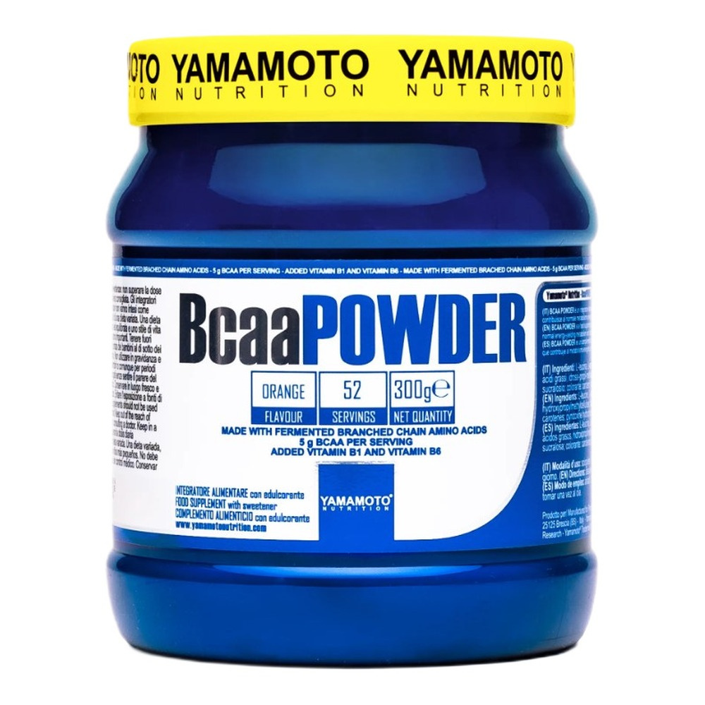 Yamamoto Nutrition BCAA Powder, Orange - 300g