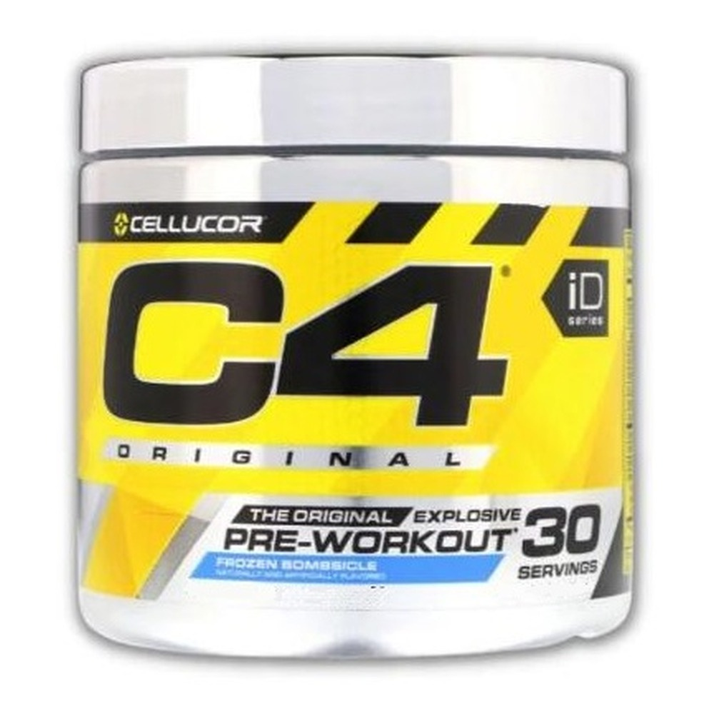 Cellucor C4 Original Pre-Workout Frozen Bombsicle Flavour For Energy and Focus 207g