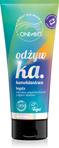 OnlyBio Reverse Washing Rich Humectant Conditioner for Dry and Brittle Hair 200ml