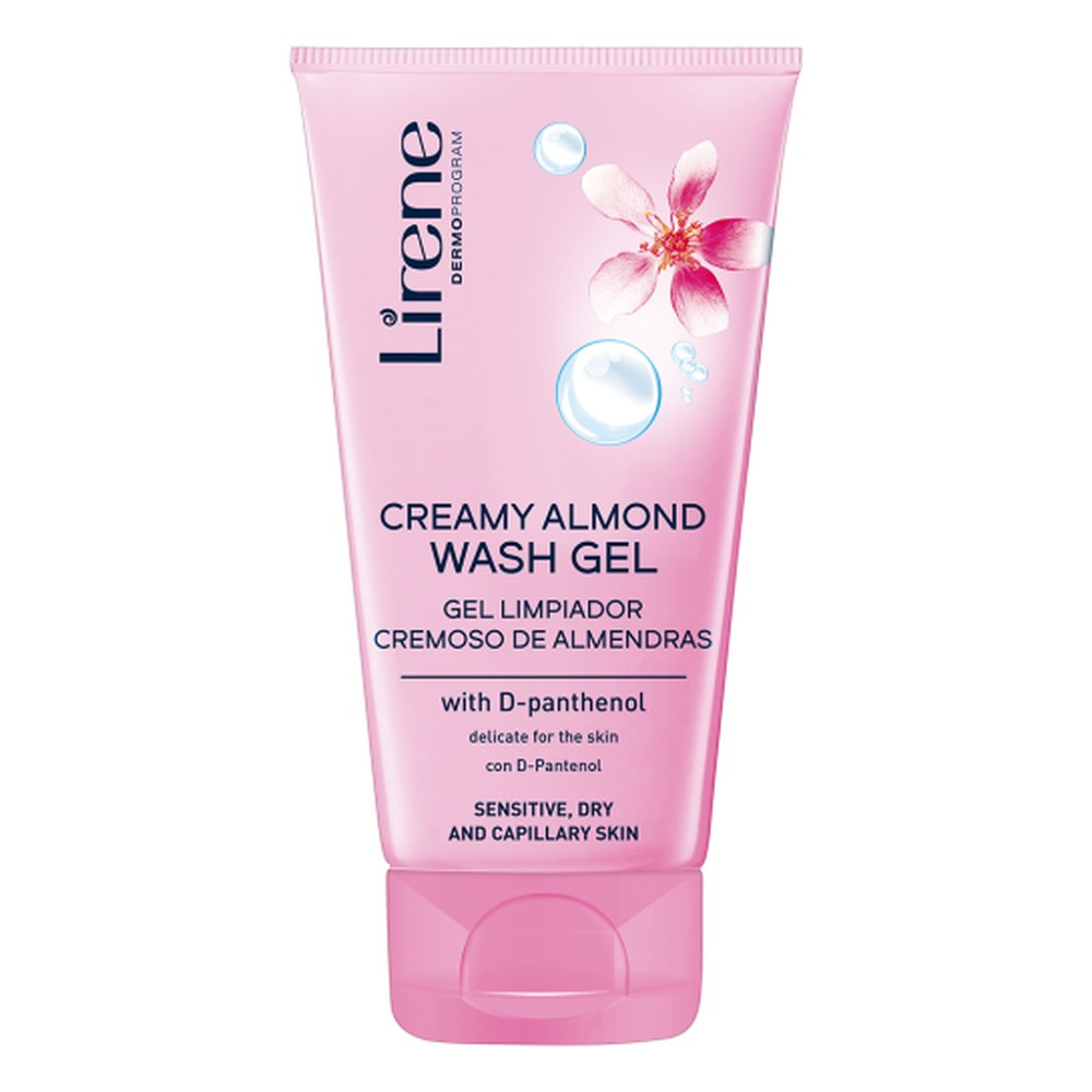 Lirene Almond Creamy Cleansing Gel With D-Panthenol All Skin Types 150ml