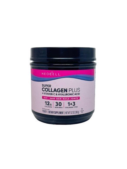 NeoCell Super Collagen Plus with Vitamin C and Hyaluronic Acid For Skin Health 390g