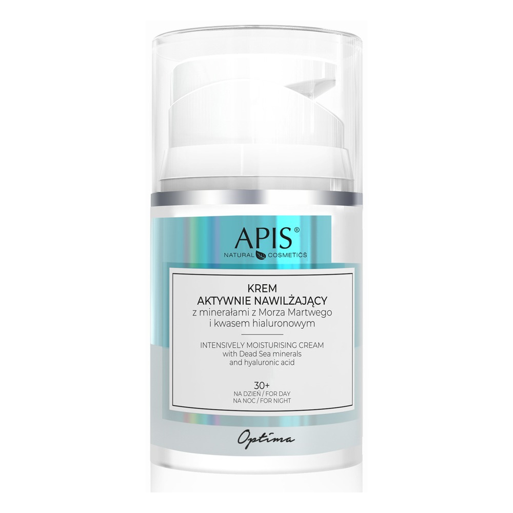 Apis Optima Intensively Moisturising Cream with Minerals and Hyaluronic Acid for All Skin Types 50ml