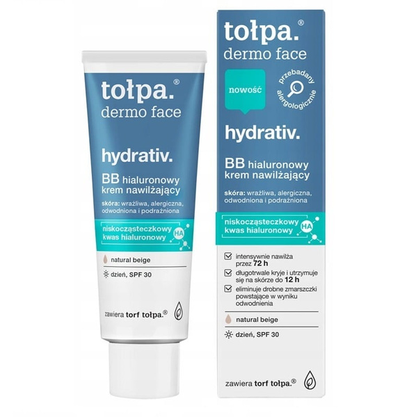 Tolpa Dermo Face Hydrativ Moisturizing BB Day Cream SPF 30 40ml