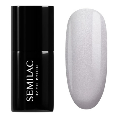 Semilac UV/LED Wedding Pearls Hybrid Gel Nail Polish No Hema - 237 White Pearl 7ml
