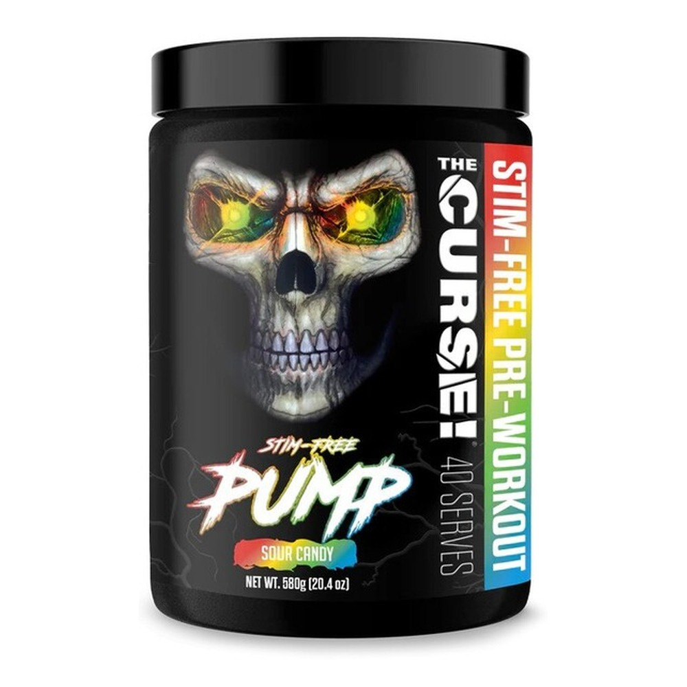 JNX Sports The Curse! Stim-Free Pump Pre-Workout Powder for Muscle Pump 580g
