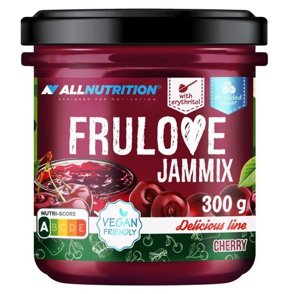 AllNutrition Jammix Frulove In Jelly Cherry Frużelina without added Sugar 300g