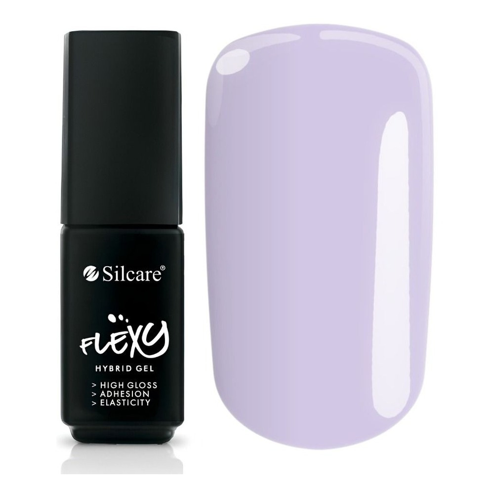 Silcare Flexy UV/LED Hybrid Nail Polish 113 Lavender Violet 4.5g