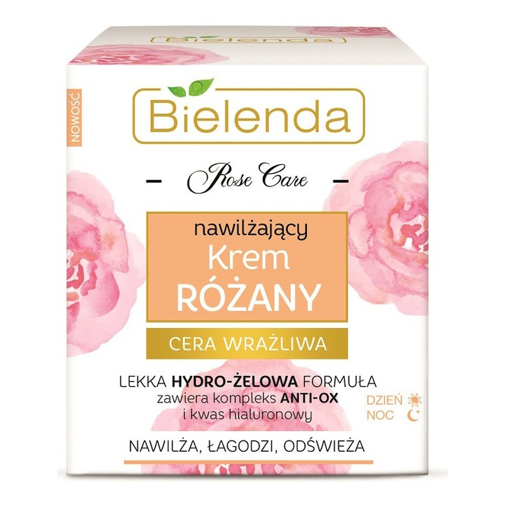 Bielenda Rose Care Moisturizing Rose Day and Night Cream for Dry and Dehydrated Skin 50ml