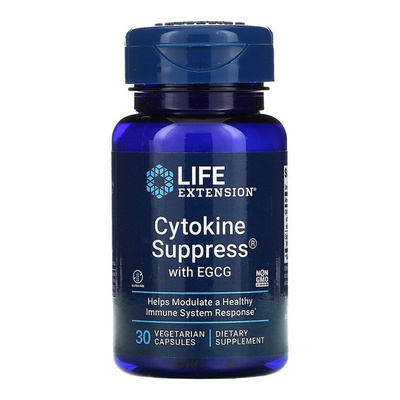 Life Extension Cytokine Suppress with EGCG for a Healthy Inflammatory Response 30 Vcaps