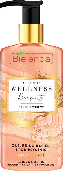Bielenda Cosmic Wellness Rose Quartz Nourishing Bath and Shower Oil 250ml