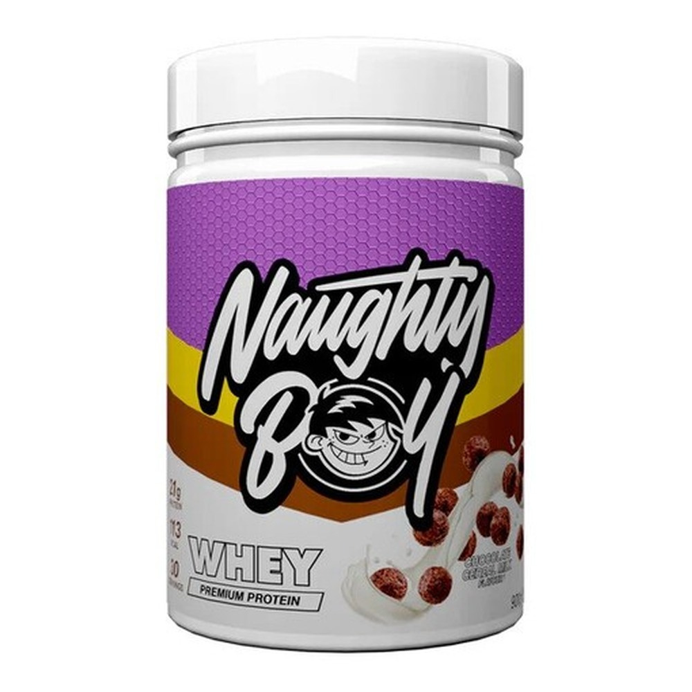 Naughty Boy Advanced Whey Protein Powder for Muscle Growth Support Chocolate Cereal Milk 900g