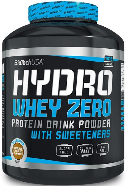 BioTechUSA Hydro Whey Zero, Strawberry - 1816g