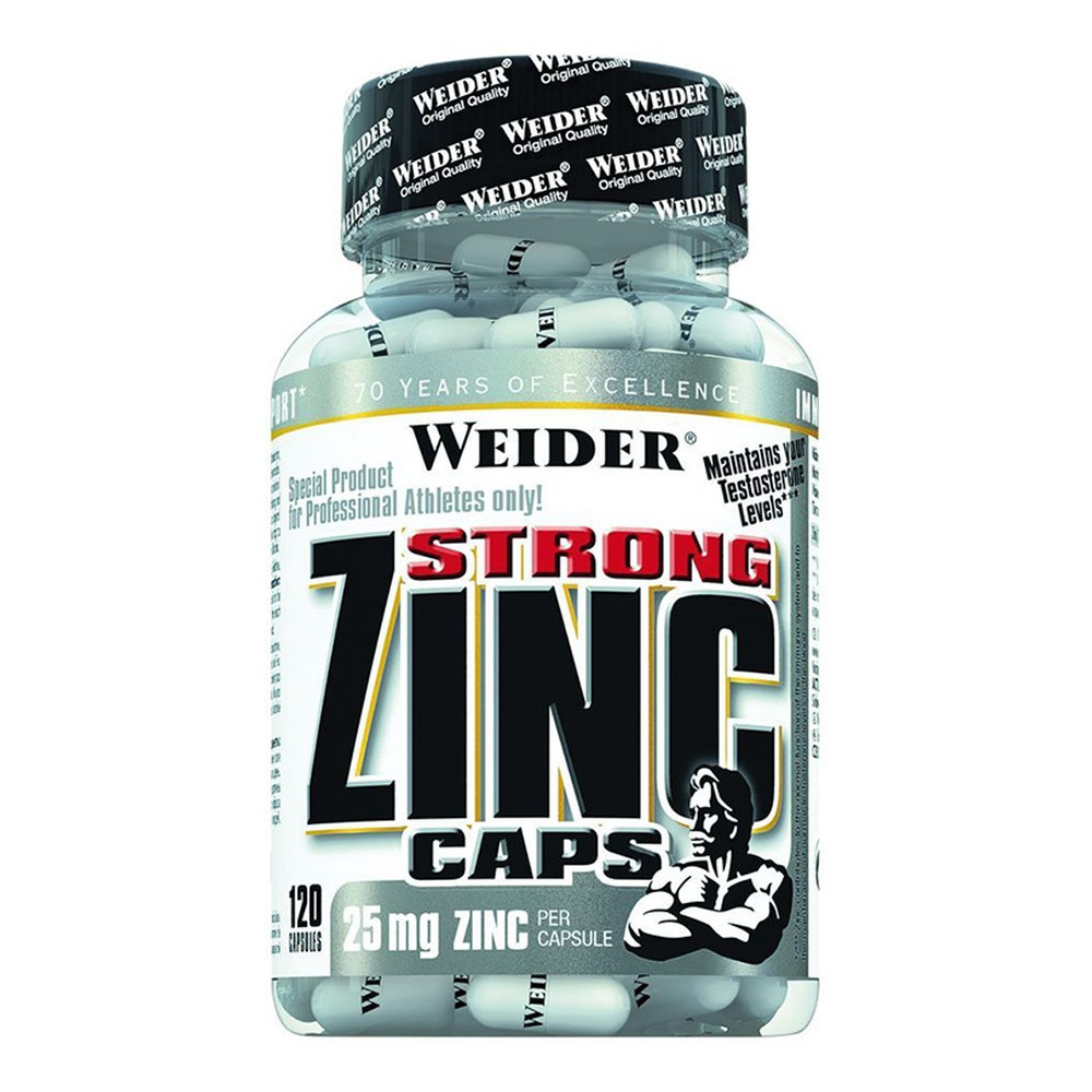 Weider Strong Zinc, 25mg - 120 caps