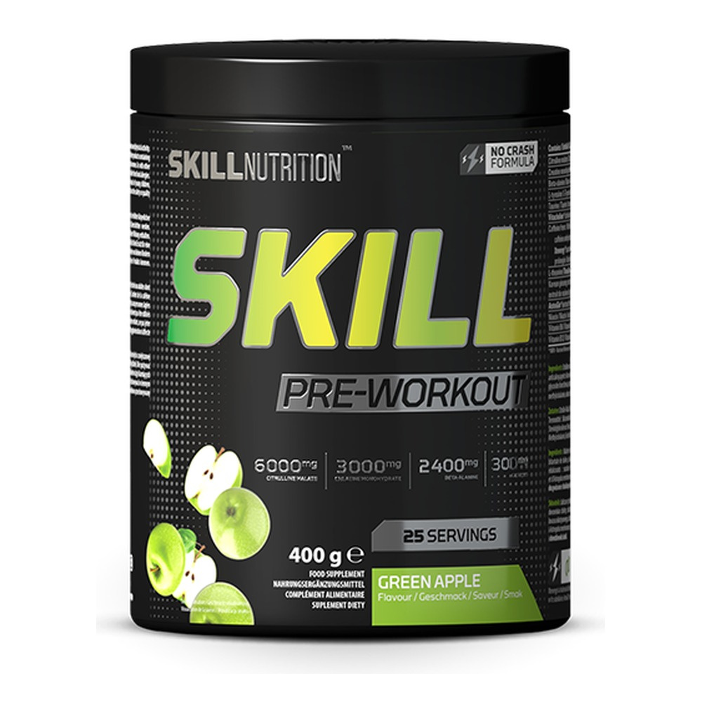 Skill Nutrition Skill Pre Workout Green Apple 400g