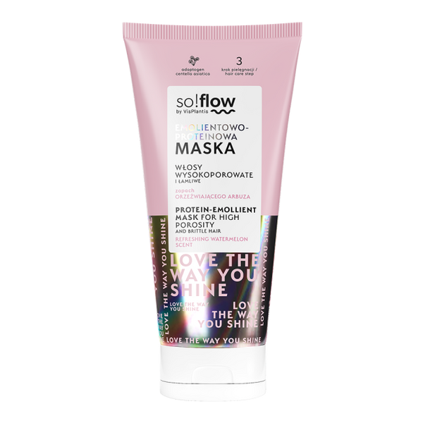 So!Flow Emollient-Protein Mask for Highly Porous and Brittle Hair 200ml