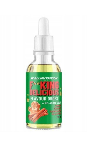 Allnutrition Fitking Delicious Flavour Drops Cookie Crunch Cinnamon 50ml
