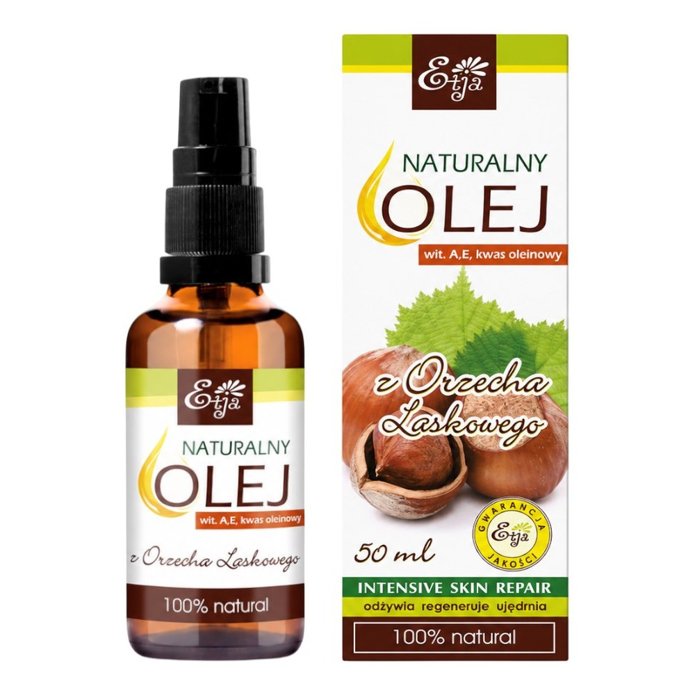 Etja Nourishing and Regenerating Bio Hazelnut Oil 50ml