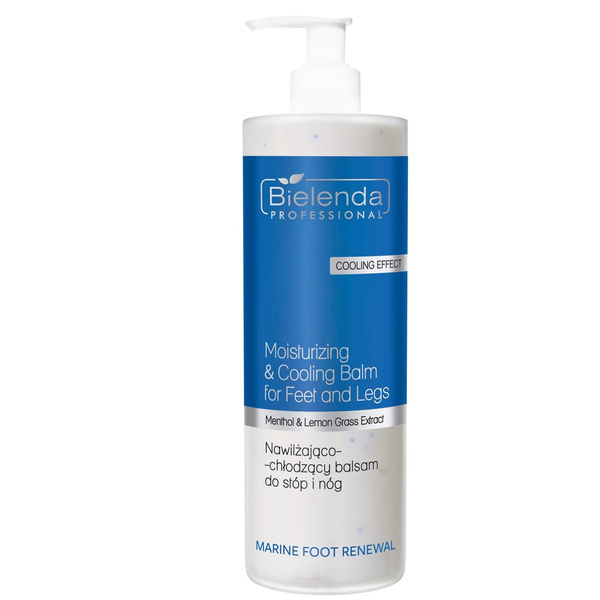 Bielenda Professional Marine Foot Renewal Moisturizing and Cooling Foot and Leg Lotion 500ml