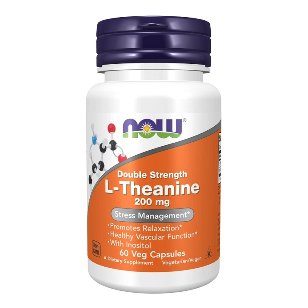 Double Strength L-Theanine, 200mg - 60 vcaps