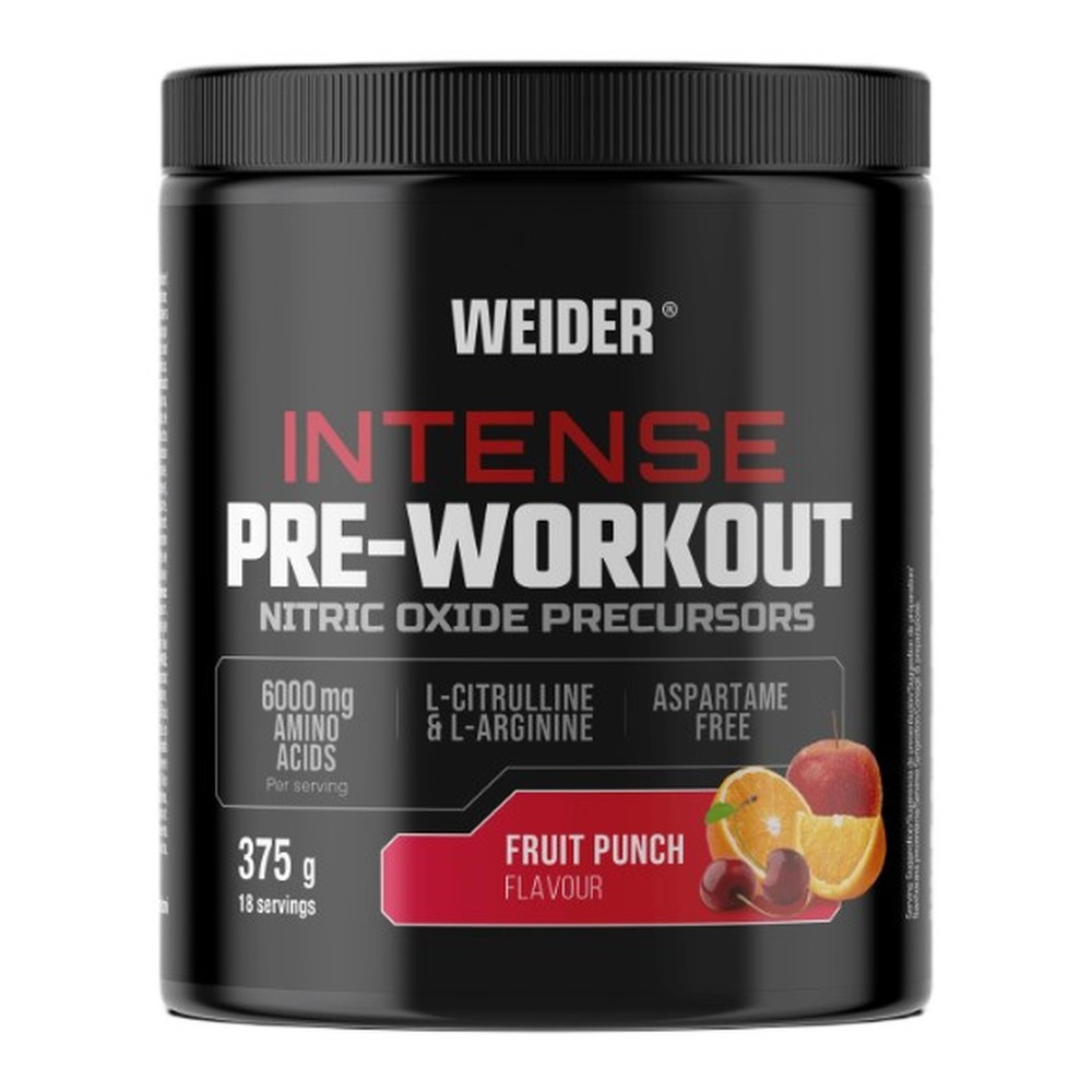 Weider Intense Pre-Workout, Fruit Punch - 375g