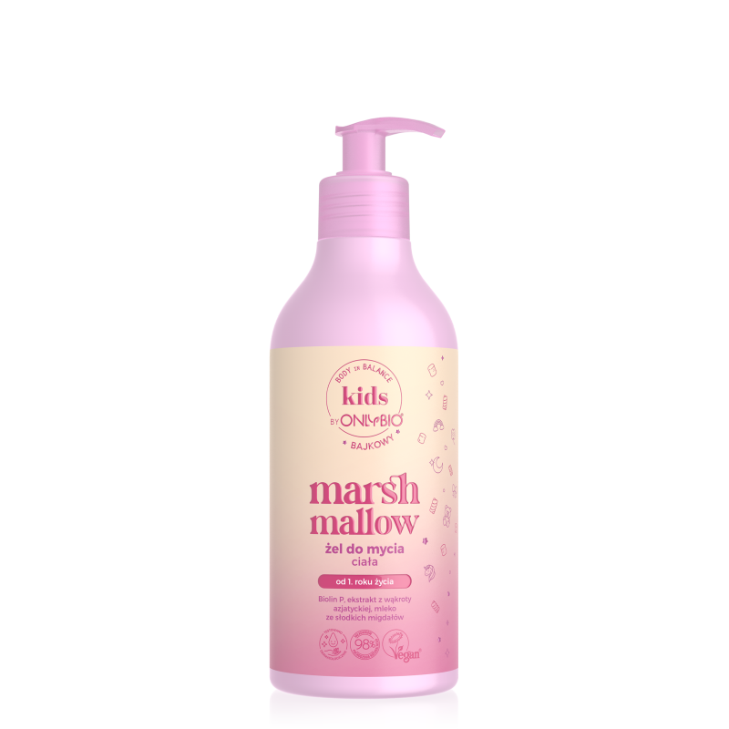OnlyBio Body in Balance Kids Marshmallow Shower Gel 400ml