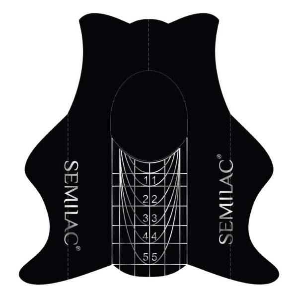 Semilac Shaper Slim Nail Forms 100 pcs