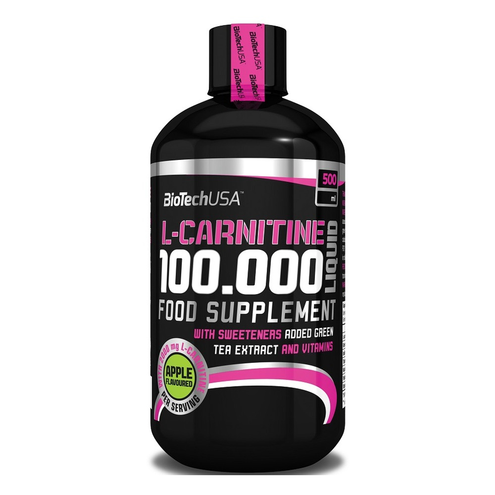 BioTechUSA L-Carnitine 100.000 Liquid L-Carnitine, Apple 500ml