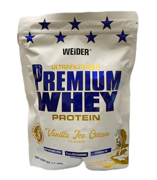 Weider Premium Whey, Vanilla Ice Cream - 500g