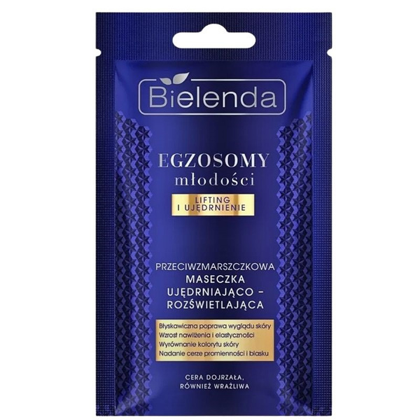 Bielenda Exosomes of Youth Anti-Wrinkle Firming and Brightening Mask 8g