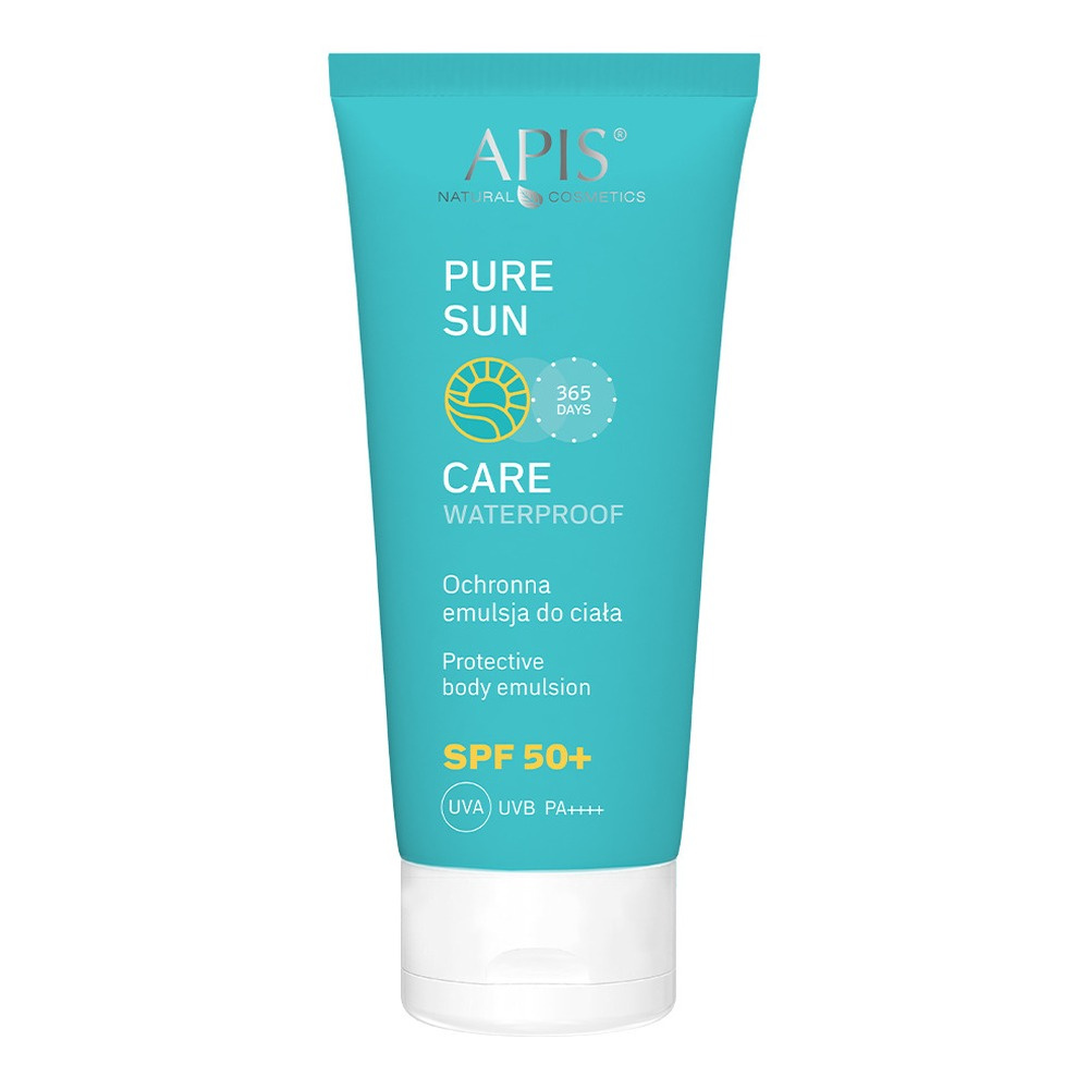 Apis Pure Sun Protective UVA/UVB Waterproof Body Lotion SPF50 for All Skin Types 200ml