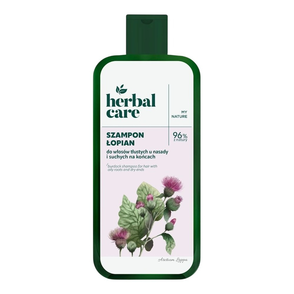 Herbal Care Shampoo for Oily Hair at the Base and Dry at Ends Burdock 330ml
