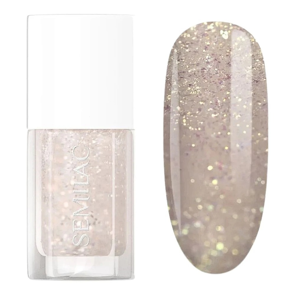Semilac Classic Hybrid Gel Polish 040 Mermaid Glaze Shimmer Finish 7ml
