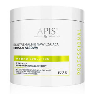 Apis Professional Hydro Evolution Extremely Moisturizing Algae Mask with Pear and Rhubarb Aquaxtrem™ for Dehydrated Skin 200g