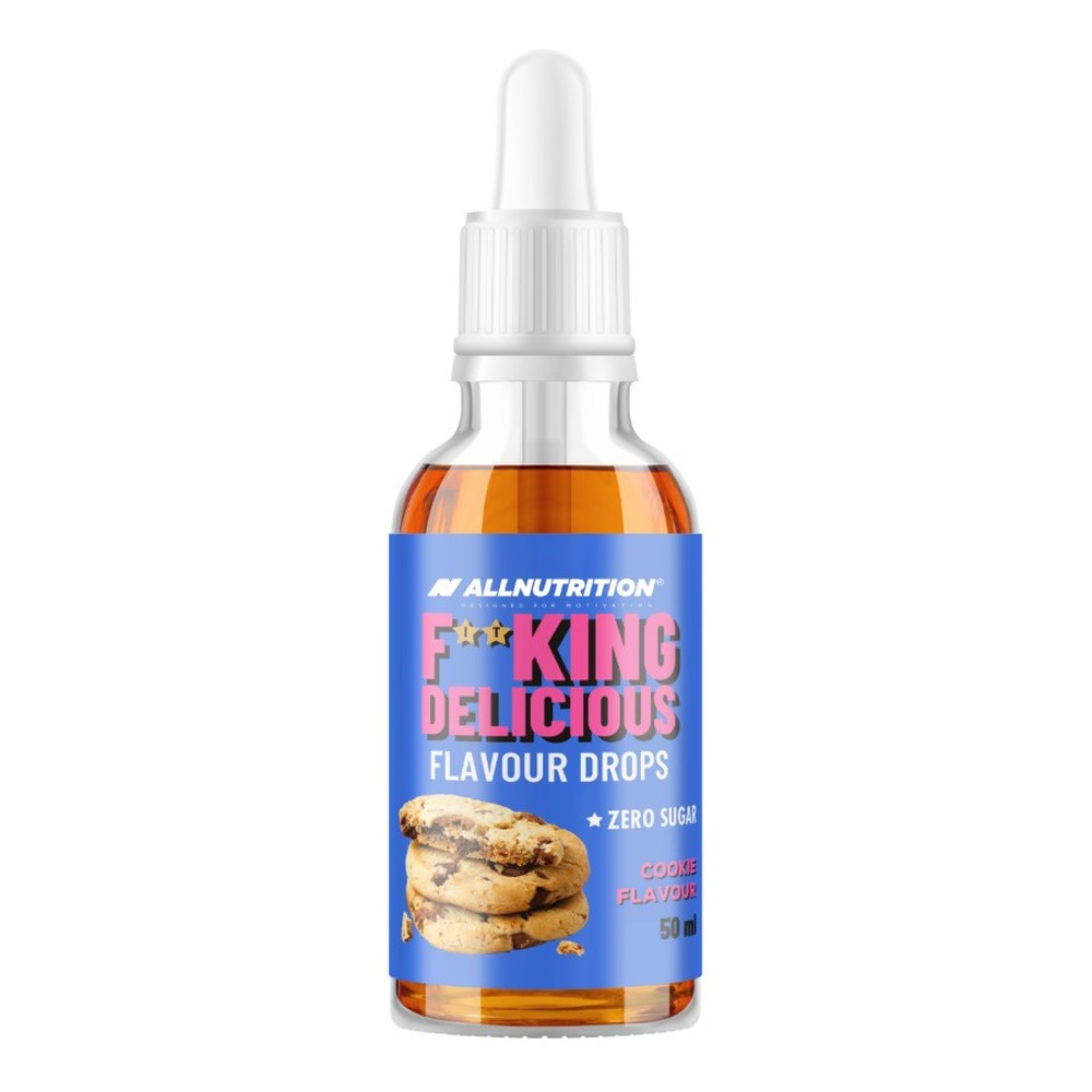 Allnutrition Fitking Delicious Flavour Drops Cookie for Food Flavoring 50ml