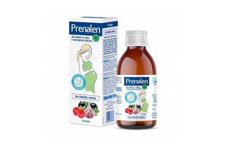 Prenalen Syrup For Pregnant And Lactating Women Strengthens immunity 115ml Best Before 30.09.26