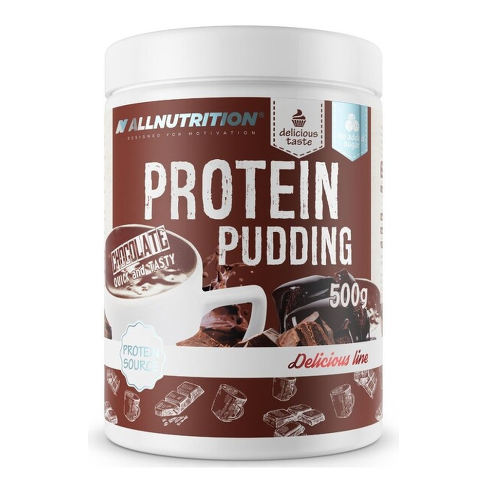 Allnutrition Protein Pudding Chocolate High Protein Dessert For Muscle Mass Growth 500g