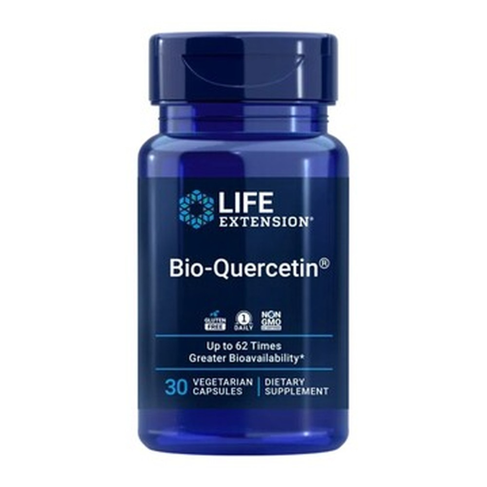 Life Extension Bio-Quercetin Supplement for Immune and Cardiovascular Health 30 Veggie Capsules