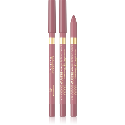 Eveline Variete Waterproof Gel Lip Liner No 02 Pinkish 1 Piece