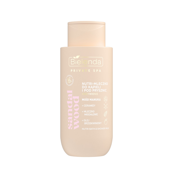 Bielenda Private Spa Nourishing Nutri-Milk for Bath and Shower Sandalwood 300ml