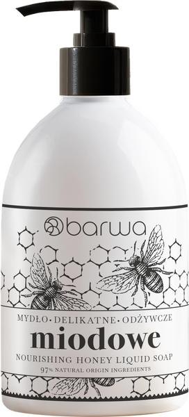 Barwa Pure Calm Nourishing Honey Liquid Soap 450ml