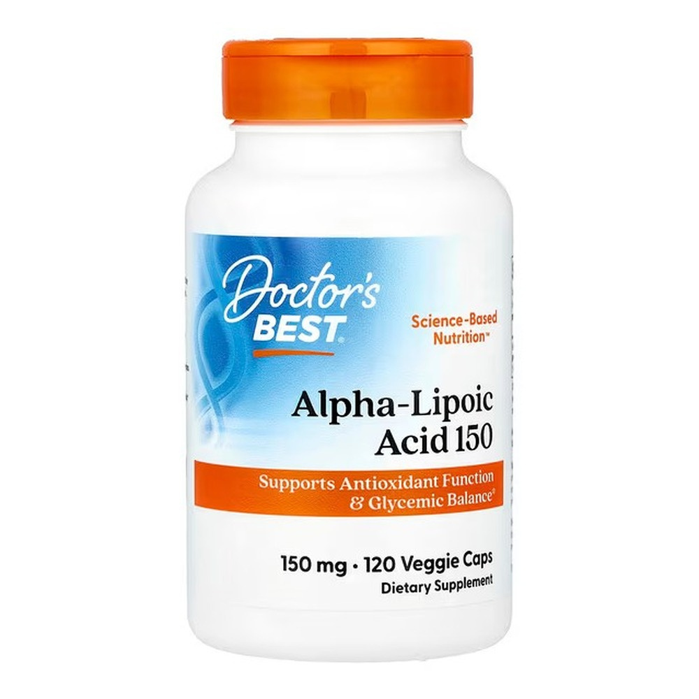 Doctor's Best Alpha-Lipoic Acid, 150mg Capsules 120 vcaps