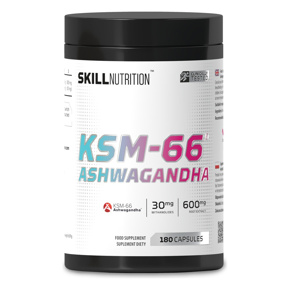 Skill Nutrition KSM 66 Ashwagandha 180 vegan caps