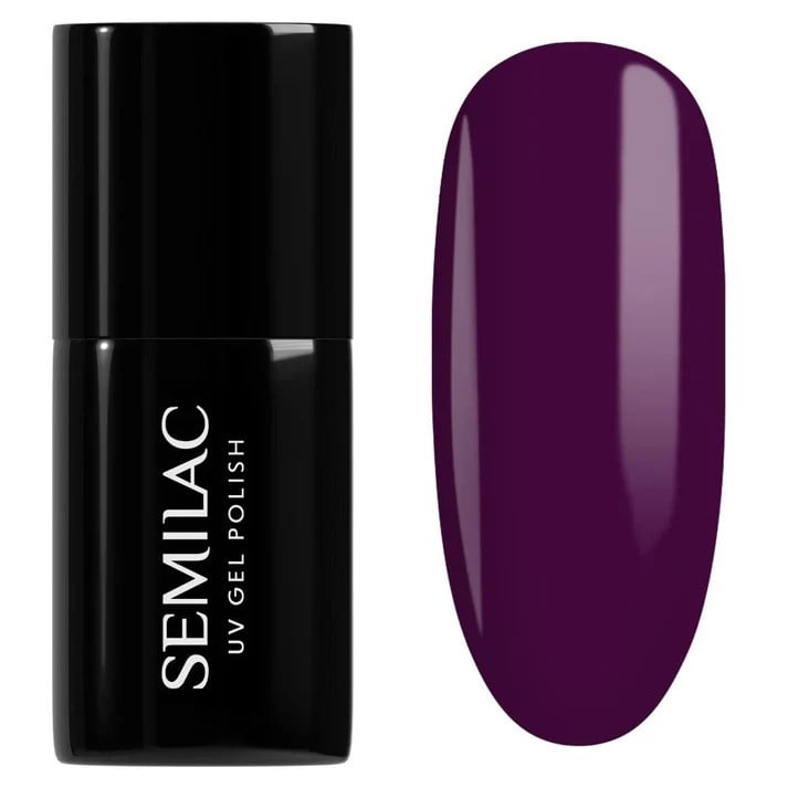 Semilac Allure Hybrid Gel Polish 015 Plum 7ml