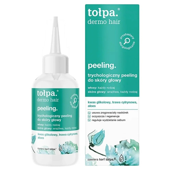 Tolpa Dermo Hair Trichology Scalp Scrub Exfoliating and Soothing Care 100ml