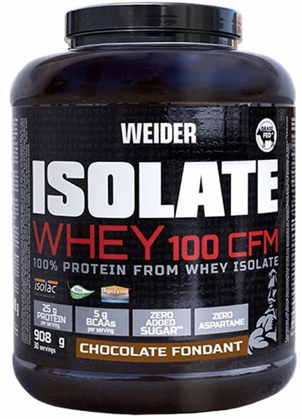 Weider Isolate Whey 100 CFM, Chocolate Fondant - 2000g
