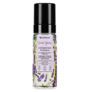 Vis Plantis Secret Garden Lavender and Lactic Acid Intimate Hygiene Foam for Sensitive Skin 170ml
