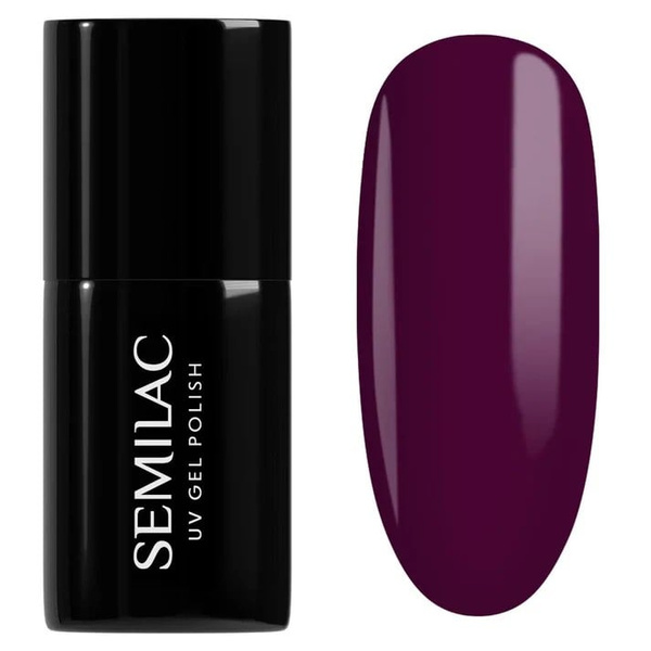 Semilac Hybrid Gel Polish 083 Burgundy Wine 7ml