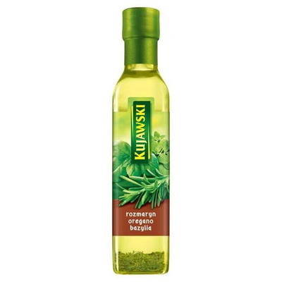 Kujawski Rapeseed Oil First Pressed with Rosemary Oregano and Basil 250ml